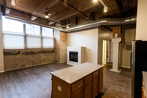 Living Room looking through to kitchen